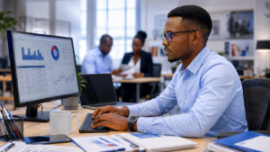 Visuel recrutement DM junior Site ANRS MIE Cameroun